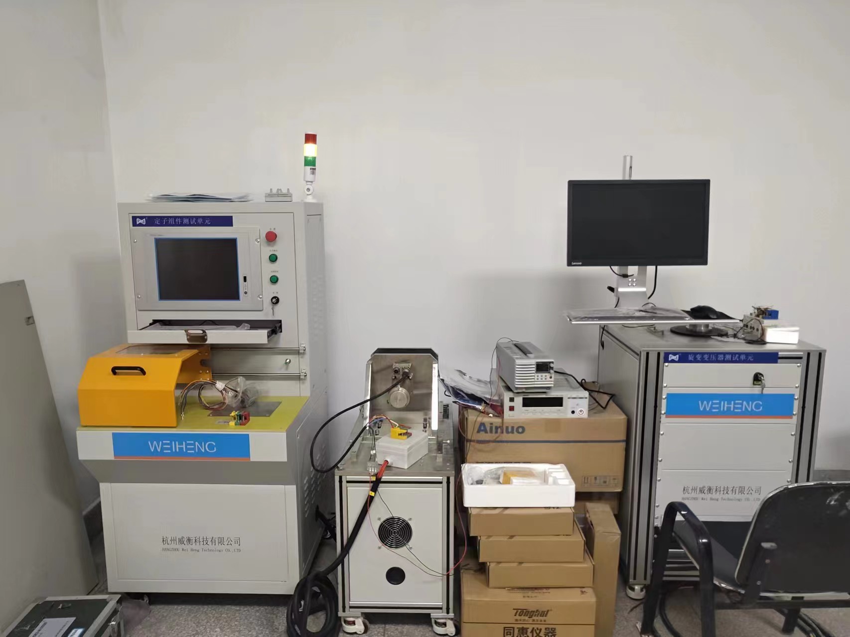 南京晨光集團有限責任公司調(diào)試現(xiàn)場